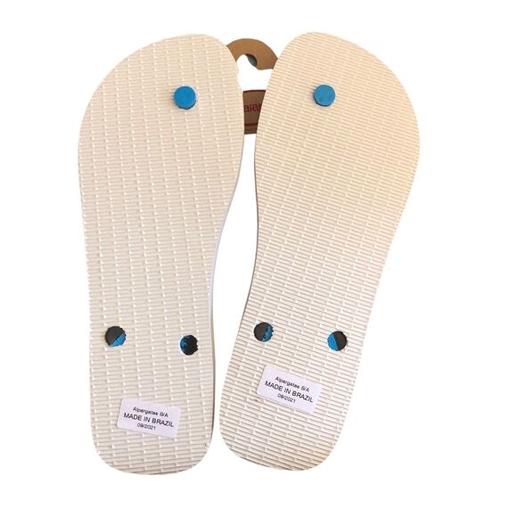 Havaianas Disney Flip Flops Men’s 13 Mickey Mouse Pluto Pop Art Thong Sandals - Picture 7 of 7